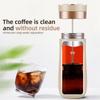 Portable French Press Travel Mug 320ml 11oz Stainless Steel Double Wall Insulated Coffee Maker for Ground Coffee and