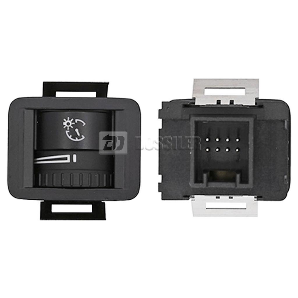 3C0941334A Dossiler Headlight Control Switch Car Lighting Control Switch for Volkswagen CC 2009-2017 PASSAT B7Sharan Alhambra
