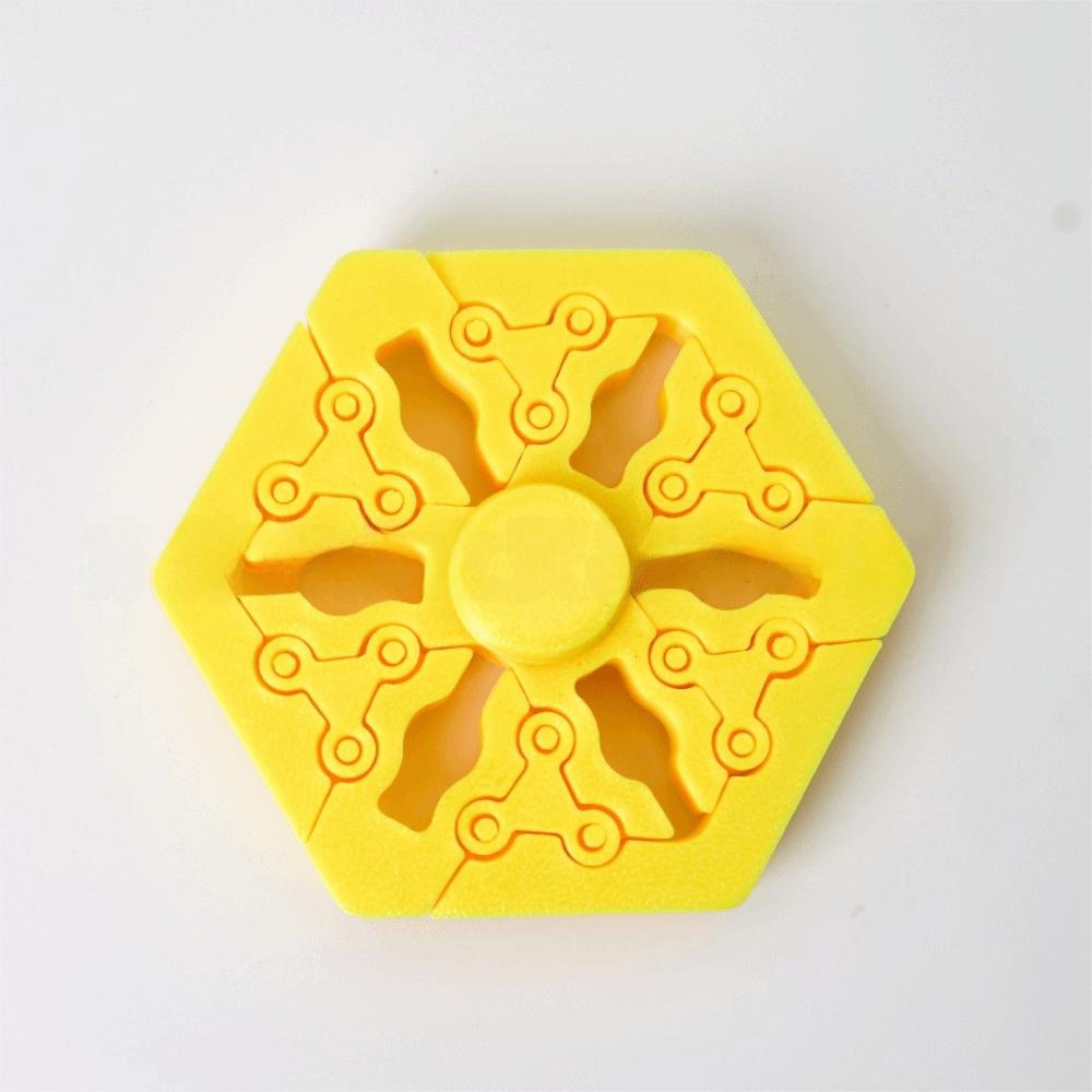 

Precision Bifurcation Gyro Variable Size Fingertip Gyroscope Bistable Gyroscope Children Toys жёлтый