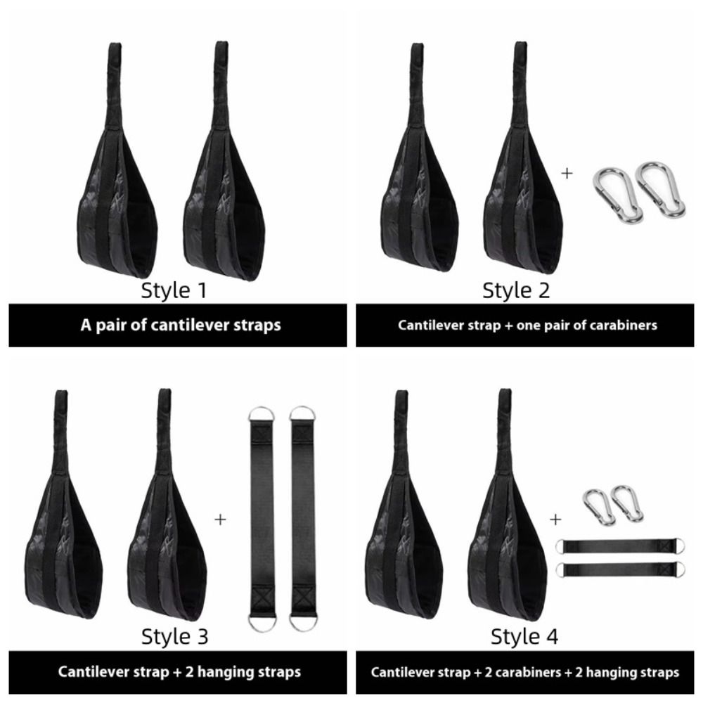 Rip-Resistant Fitness AB Sling Straps Hanging Leg Raiser Pull Up Ab Straps Fitness Equipment