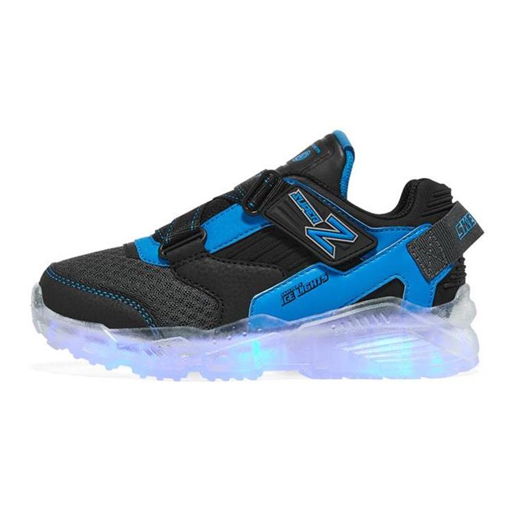 (GS) Skechers Arctic Tron Black Blue Kids 406113L-BKBL EU 35