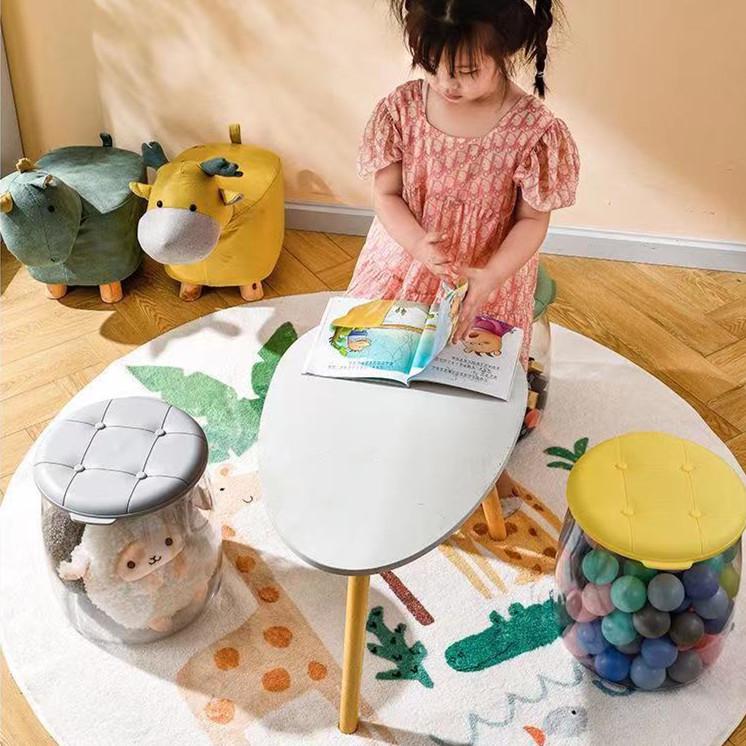 Children's Stackable Toy and Doll Storage Stool