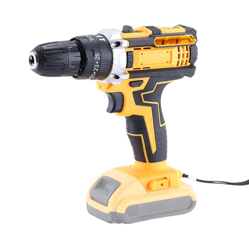 High-Power Cordless Lithium Drill & Multifunctional Electric Screwdriver Set