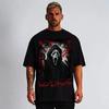 SCREAM GHOST FACE MASK SCARY MOVIE HALLOWEN HORROR T-Shirt Men's SIZES