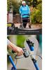 Plum Blossom Hand-Tightening M6 Bolt with Rubber Washer for Rollator Walker Replacement