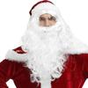 2025 Professional Santa Wig Beard Set For Christmas