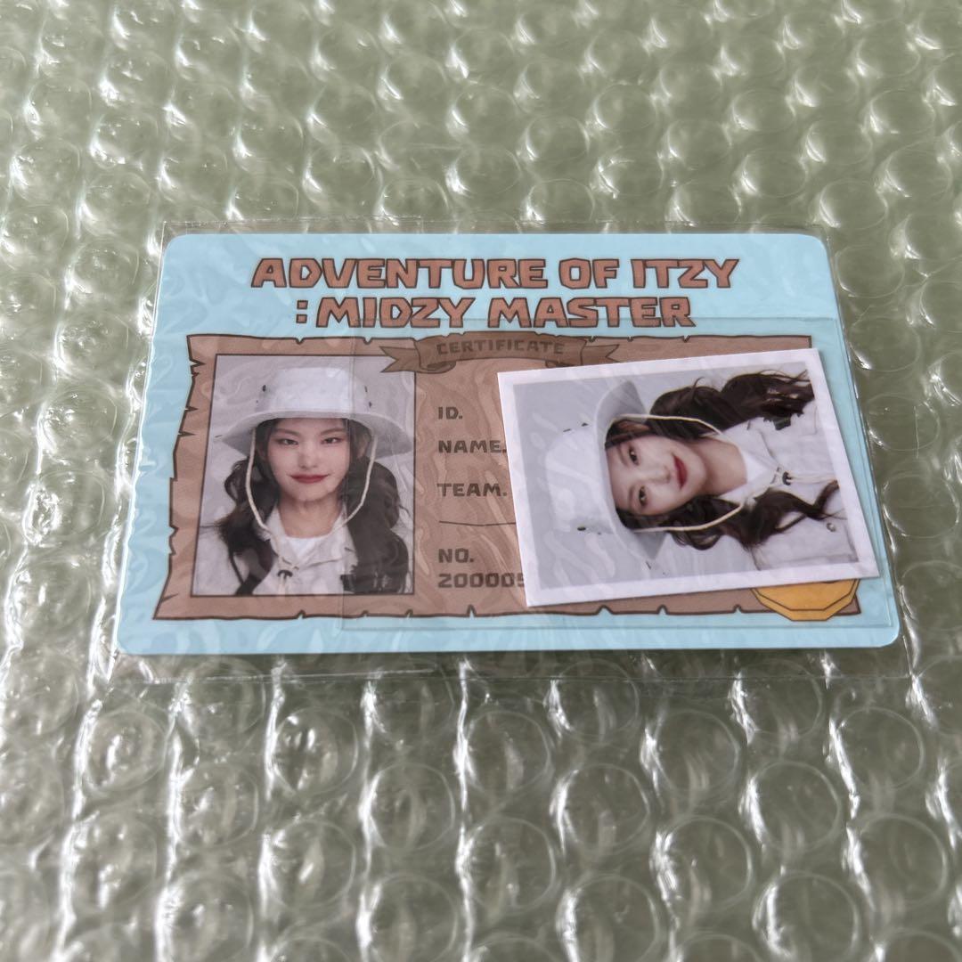 

[Б/У] ITZY Йеджи ID-карта Сертификат Торговая карточка Фан-встреча