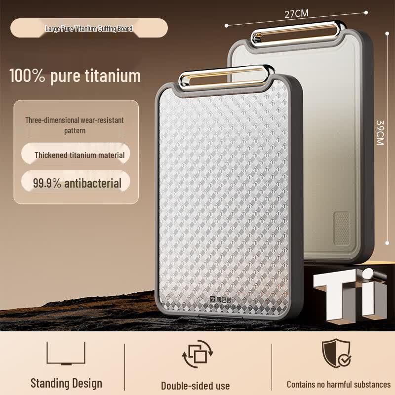 Kangbach Pure Titanium Antibacterial Double-Sided Cutting Board