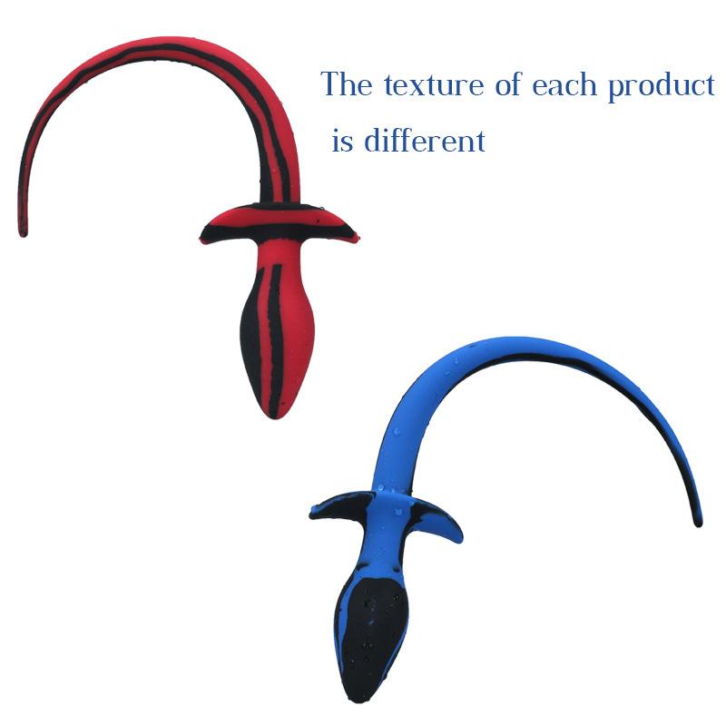 Silicone Dog Tail Anal Plug Backyard Butt Plug SM Sex Toys For Men And Women Cross-dressing Anal Expander Adult Erotic Toys