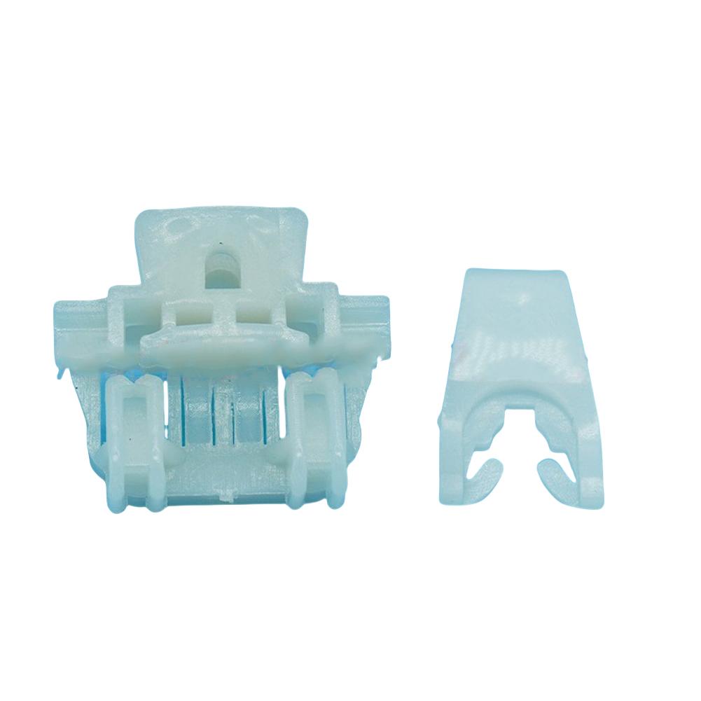 Front Door Glass Regulator Clips for Renault For Cilo 1998 2006 OEM 7700842241 7700842240 Replacement Accessory Kit
