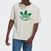 adidas Originals Trefoil Stan Tee Logo Print Sports Short Sleeve T-Shirt Men Tops Undyed GQ8874