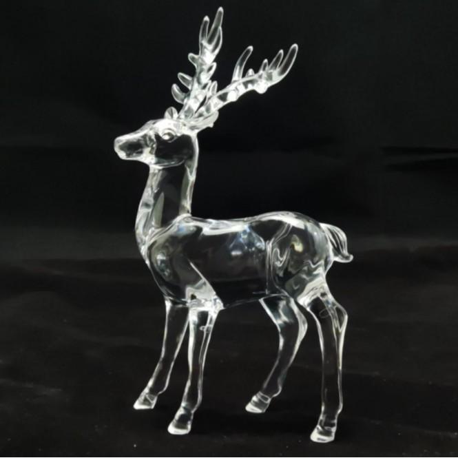 Acrylic Reindeer Christmas Tree Decoration Ornament