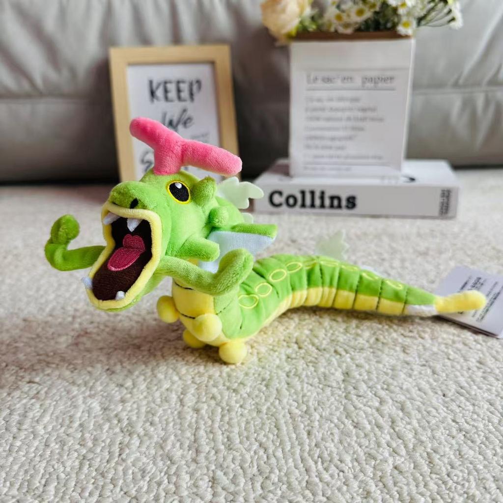 30cm Caterpie Gyarados Mega Rayquaza Doll Kawaii  Plush Fusion Lapras Tyranitar Toy Super Soft Kids Like Gift