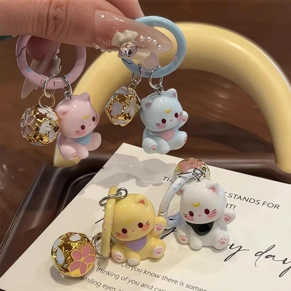 Resin Sweet Keyring Cartoon Design Korean Keychain Fashion Cute Bag Pendant  Bag Accessories