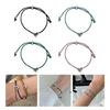 Adjustable Cord Bracelet Alloy Material Wrist Jewelry Perfect for Fashion Lovers