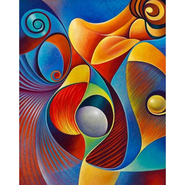 5D-Diamant-Gemälde zum Selbermachen, Landschaft, komplett rund/quadratisch, Ölgemälde, Mosaik, Diamant-Stickerei, Farbe, Kunsthandwerk, Dekorationen