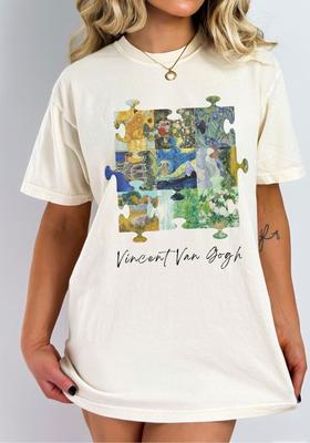Vincent Van Gogh Shirt Van Gogh T Shirt Artsy Gifts Impressionist Paining Shirt Monet Renoir Painter Artist Gift For Art Lovers Artsy Tshirt