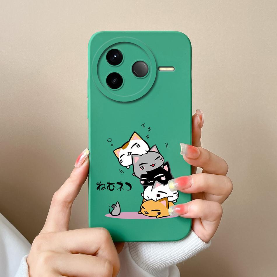 

For Redmi K80 Pro Phone Case Cute Astronaut Premium Liquid Silicone Soft Housing Full Protection Funda For RedmiK80 Back Cover Redmi K80 Pro (5G)