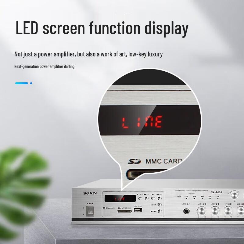 Soaiy SA-9005Y Bluetooth Ceiling Speaker System CN Plug (adapter Included)