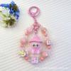 Flocking Wizard Cute Grain Mobile Phone Chain Keychain Bag Doll Pendant Accessories