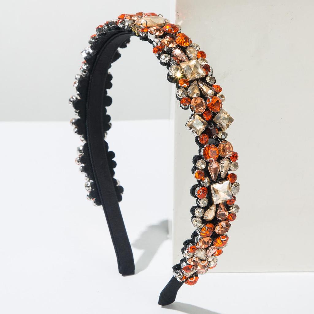 Bentiță Heming în stil baroc retro - Accesoriu de păr pentru spălare facială coreeană, celebrități de pe internet