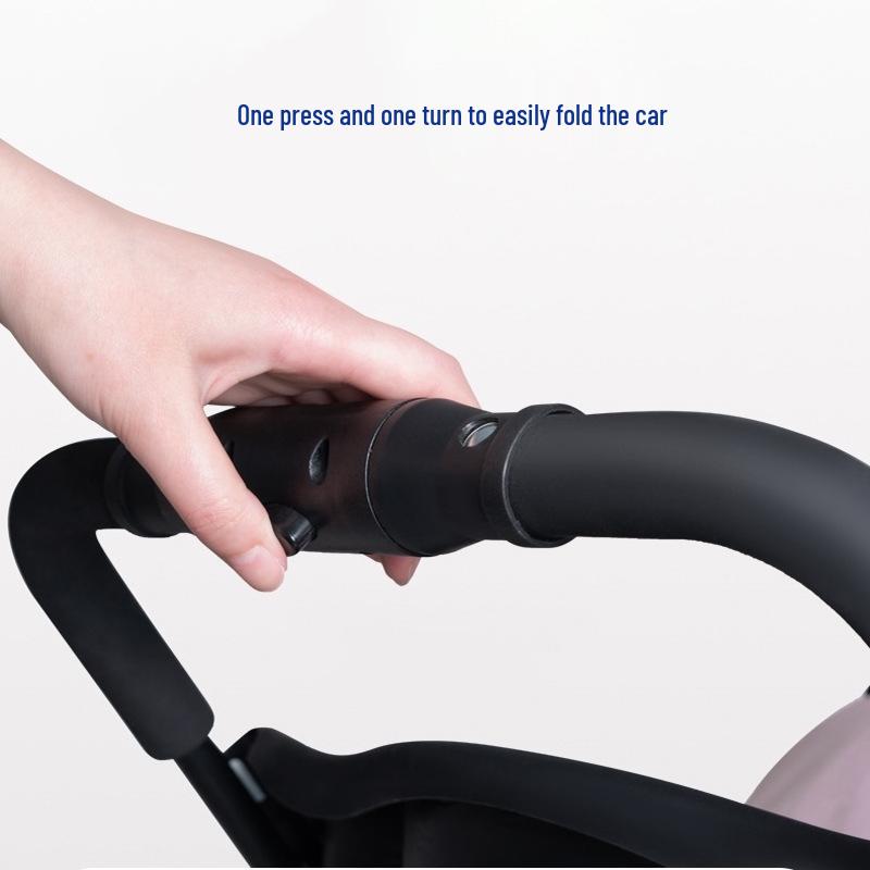 Three-Wheeled Lightweight Pet Stroller for Small and Medium Dogs and Cats, Foldable and Universal Design