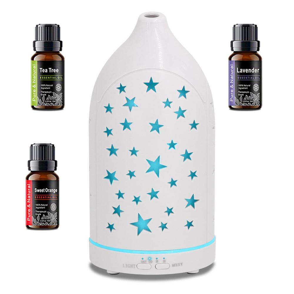 Relaxing Aromatherapy Diffuser with Soothing 7 Color Lights  Perfect for Home & Office 200ml