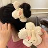 Adorable Cartoon Miffy Rabbit Scrunchie - Girlish Sweet Hair Accessory