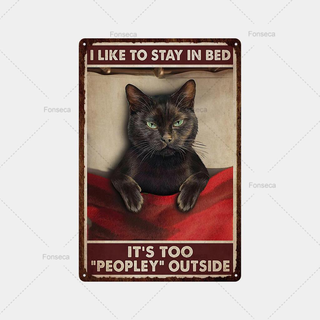 Inspirational Sign Small Animal Metal Sign Vintage Tin Sign Metal Vintage Bar Vintage Wall Decor Bar Club Metal Poster