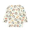 Kinder Tierdruck Rundhals Dreiviertelarm Lässiges T-Shirt Leichter Weicher Stoff Bequeme Passform Geeignet für den Alltag