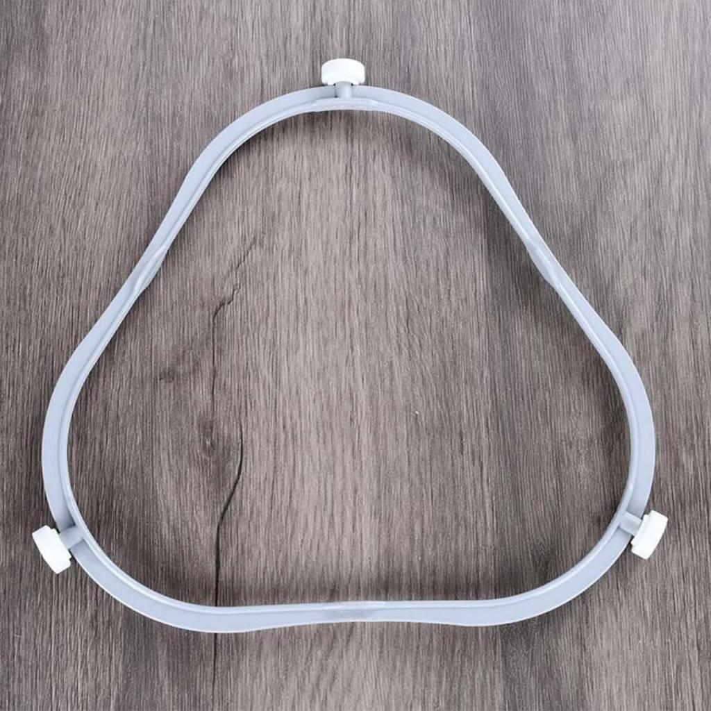 Pack of 2 Replacement Microwave Glass Tray Supports Ensuring Smooth Rotation and Stability Microwave Plate Support Rings
