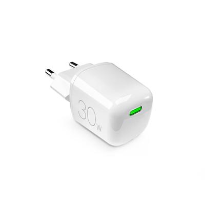 Ładowarka Sieciowa USB-C GaN 30W MiniPro - Biała