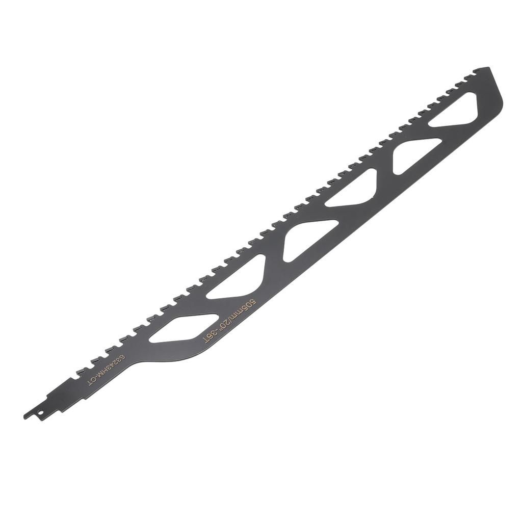 Reciprocating Saw Blade Black Color Cemented Carbide Brick Cutting Recip Saw Blade for Construction 20 Inch