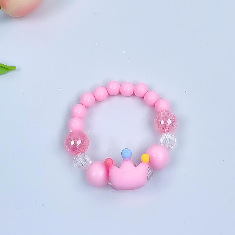 Cartoon Mermaid Pendant Beaded Bracelet for Girls