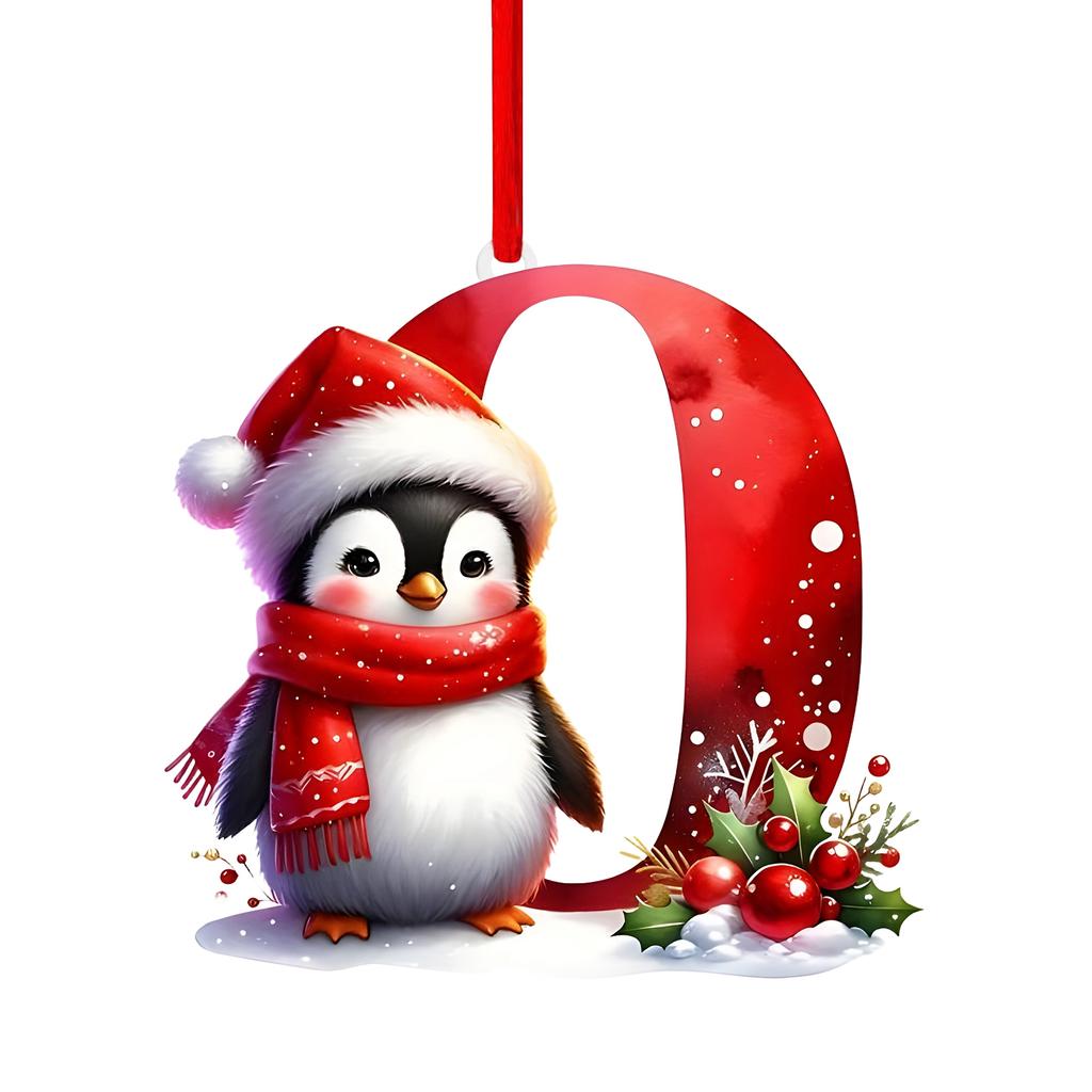 26 Letter,Christmas,Ornaments,Acrylic,1