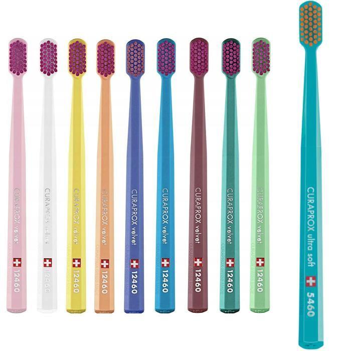 Toothbrush - Curaprox - CS 12460 Velvet - Ultra Soft High Density for Gum Care