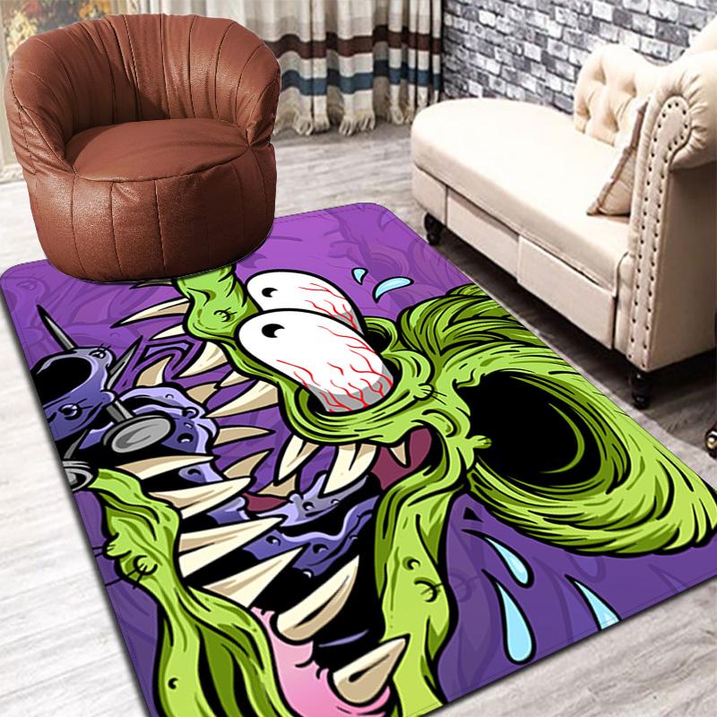 Rat Fink Rug Floor Mat for Living Room or Bedroom Soft and Comfortable Carpet a Gift for Birthday and Holiday.MFF0918353