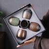 Ceramic Five Elements Master Cup Teacup Single Cup Large Kiln Change Japanese Retro Coarse Pottery Kung Fu Tea Set Tea Cup Set