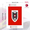 Austria national football logo Pattern  3pcs 100% Round Full Drill 5D DIY Diamond Painting Embroidery Cross Stitch Rhinestone Décor
