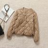 Womens Lightweight Short Down Vest No Collar Slim Fit Outerwear Urban Commute