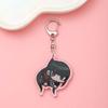 1/19Pcs Game Cartoon Danganronpa Acrylic Keychain Cute Backpack Pendant Funny Bag Charms Accessories Decoration Holiday Gifts