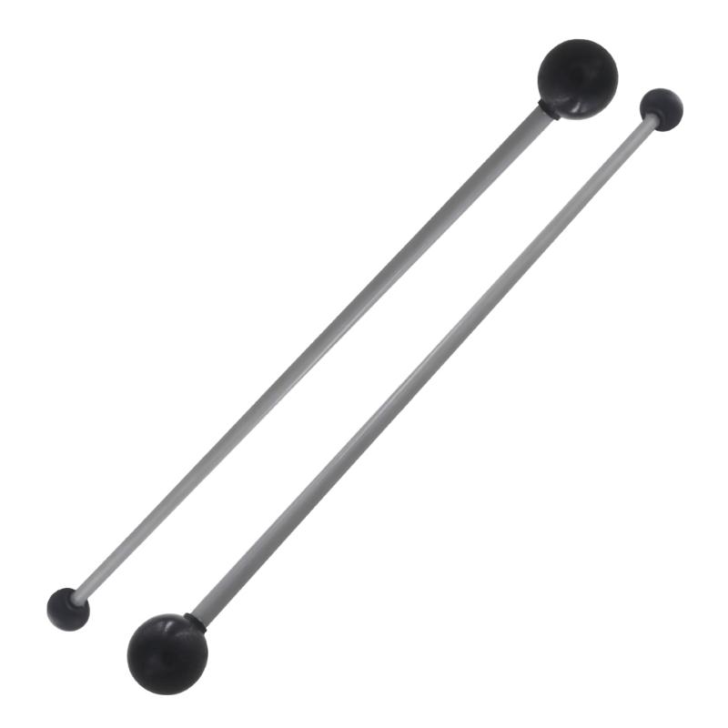 1 Pair Double Head Marimba Mallet Musical Drumstick for Playing Percussion