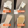 Classic Women Slippers Slides Mules Square Mid Heels Shoes Woman Solid Butterfly Knot Summer Slippers Plus Size