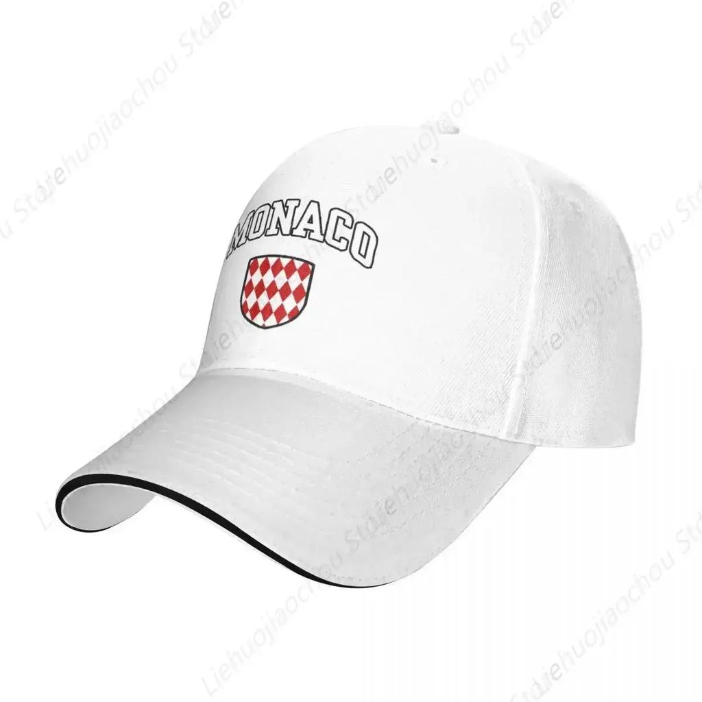 MONAKO The Principality Of Monako Flag Hiking Baseball Caps For Womens Printing FeUnisex Beach Dad Hat Peaked Cap