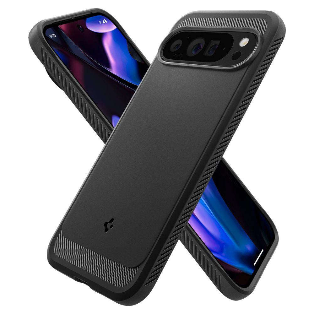 Spigen Rugged Armor Google Pixel 9 Pro Xl Matte Black