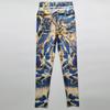 Satellite Map Printed Moisture Wicking Yoga Pants Exercise Fitness Pants Sexy Hip Shaping Women Bottom Pants