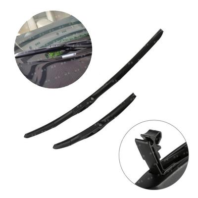 Compatible Wiper Blades for Corolla, Fiesta, and Qashqai.