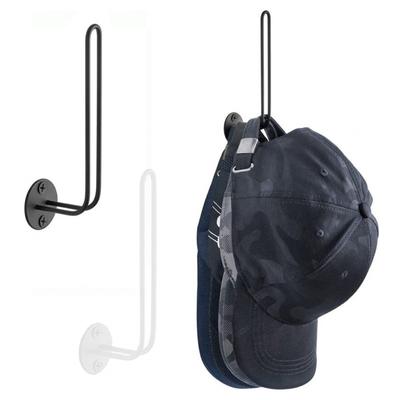 Organizador de chapéu para bonés de beisebol, suporte de chapéu em forma de l rack de chapéu para parede armário porta quarto organizador de armazenamento de chapéu de beisebol