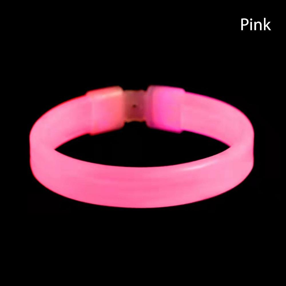 Plastic Luminous Wristband Shine Cuff Concert Support Bracelet Silicone Bracelet  Unisex