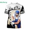 Camiseta de Verano Nueva para Hombre Estilo Pintor Personalizada Moda Cuello Redondo Holgada Manga Corta Tallas Grandes Tops Personalizados Regalos para el Día del Padre